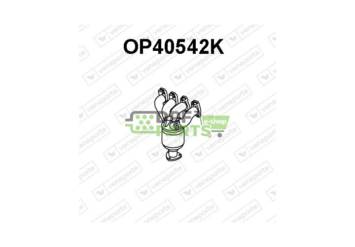 Katalizator OPEL / VAUXHALL - 24412001 849135 R1620093