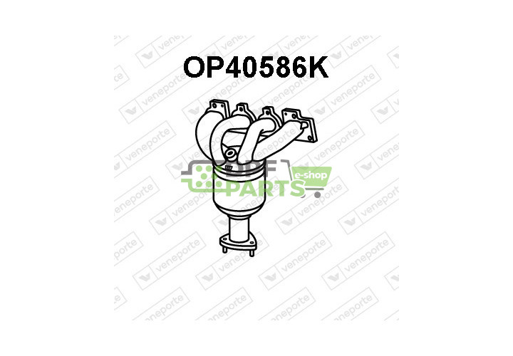 Katalizator OPEL - 849159 9230962 95507210