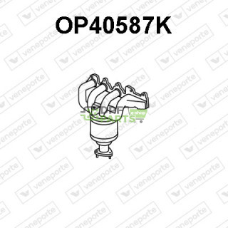 Katalizator OPEL / SAAB / VAUXHALL - 13106577 13106942 55555948