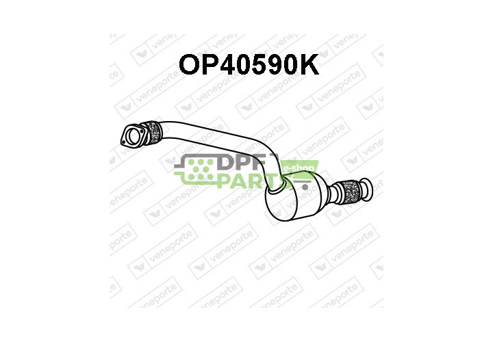 Katalizator NISSAN / OPEL / RENAULT / VAUXHALL - 2001000QAJ 2001000QAK 2001000QAL
