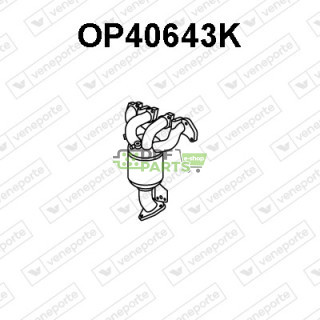Katalizator OPEL / VAUXHALL - 55353581 55355321 55355324