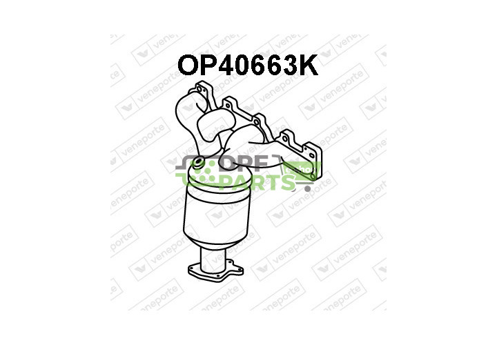 Katalyzátor OPEL / VAUXHALL - 55557206 55559624 55561606