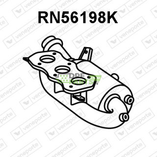 Katalizator RENAULT / SMART - 208025987R 4534901400 