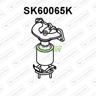 Katalizator SEAT / SKODA / VOLKSWAGEN - 03E253020KX 03E253020LX 03E253020NX