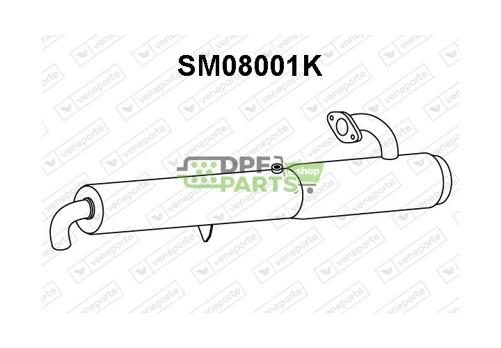 Katalizator SMART - 0001735V01000 0001735V01100 0001735V01200
