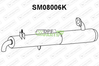 Katalizator SMART - 0001673V01100 0001673V01200 