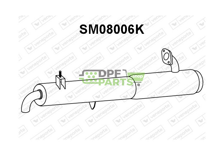 Katalizator SMART - 0001673V01100 0001673V01200 