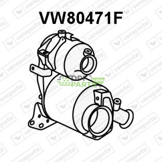 Filtry cząstek stałych DPF AUDI / SEAT / SKODA / VOLKSWAGEN - 04L131601GX 04L131601HX 04L131602EX