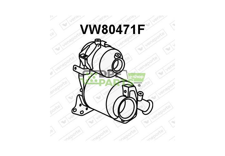 Filtry pevných částic DPF AUDI / SEAT / SKODA / VOLKSWAGEN - 04L131601GX 04L131601HX 04L131602EX