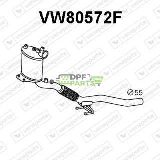 Filtry pevných částic DPF AUDI / SEAT / SKODA / VOLKSWAGEN - 1K0254700QX 1K0254702HX 1K0254703DX