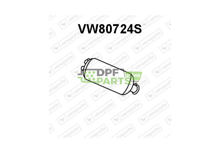 Filtry pevných částic DPF VOLKSWAGEN - 7H0254700G 7H0254700GV 7H0254700GX