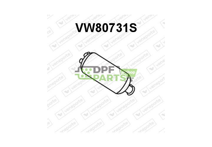Filtry pevných částic DPF VOLKSWAGEN - 7H0254700DV 7H0254700DX 7H0254700L