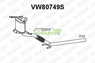 Filtry pevných částic DPF SEAT / SKODA / VOLKSWAGEN - 6Q0254700AX 6Q0254700CX