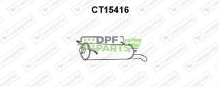 Tlumič CITROËN - 1726H7 9800524080 
