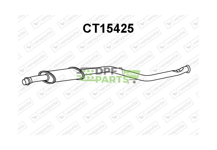 Tlumič CITROËN - 171798 96134902 