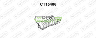 Tlumič CITROËN - 172687 96151664 