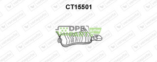 Tlumič CITROËN - 172689 1726R6 1726R7