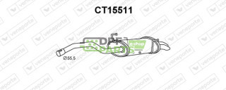 Tlumič CITROËN / FIAT / LANCIA / PEUGEOT - 1726LY-CONF. 1726LZ-CONF. 1730P0-CONF.