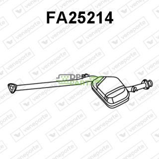 Tlumič výfuku FIAT / LANCIA - 82462050 82478179 