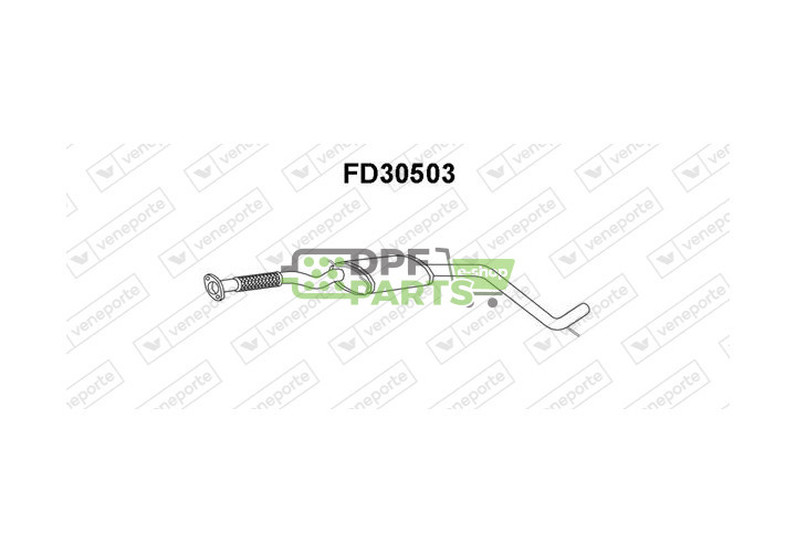 Tlumič FORD - 1010853 1011077 1465061