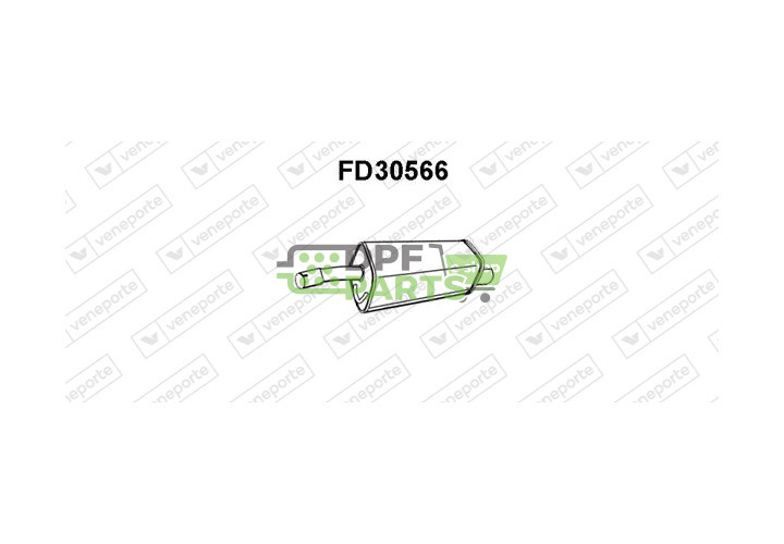 Tlumič FORD - 1206426 1317010 