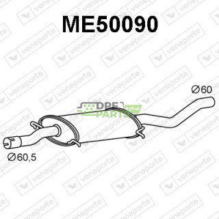 Tlumič MERCEDES - 6394902681  