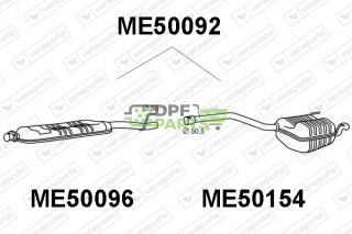 Tlumič MERCEDES - 2024902721  