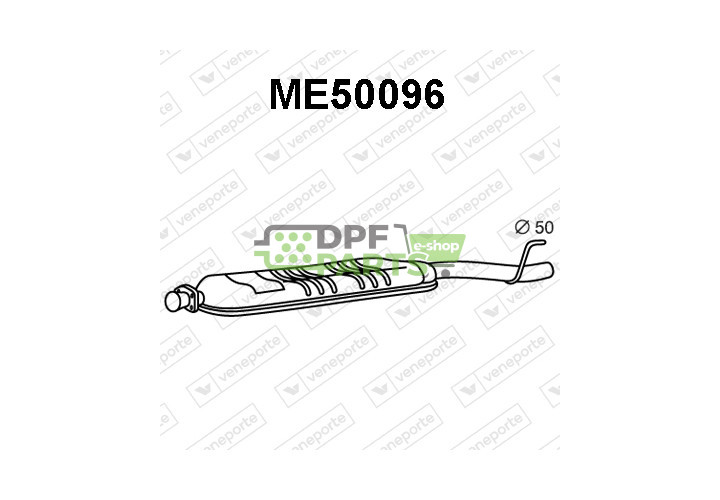 Tlumič MERCEDES - 2024902721