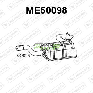 Tlumič MERCEDES - 6394903881  