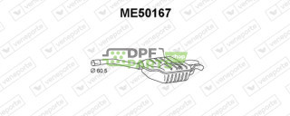 Tlumič MERCEDES - 2024900515 2024901521 2024903221