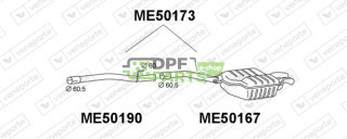 Tlumič MERCEDES - 2024901521  