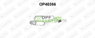 Tlumič OPEL / VAUXHALL - 5852381 5852885 