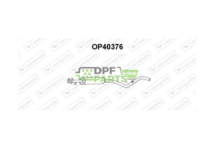 Tlumič OPEL / VAUXHALL - 5852014 5852340 5852867