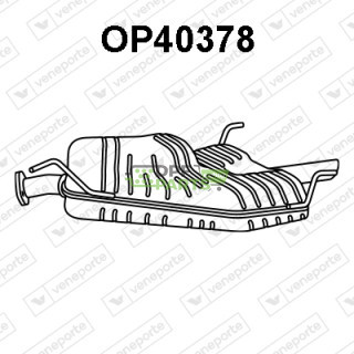 Tlumič OPEL / VAUXHALL - 24418548 24422469 5852120