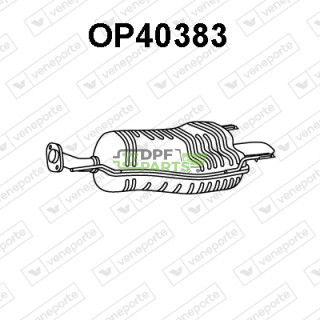 Tlumič OPEL / VAUXHALL - 13158592 24422992 24423001