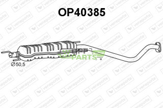 Tlumič OPEL / VAUXHALL - 24415152 24423017 24423018