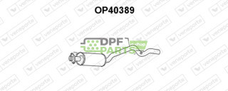 Tlumič OPEL / VAUXHALL - 5852002 5852384 5852866