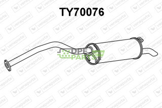 Tlumič TOYOTA - 1743021580  