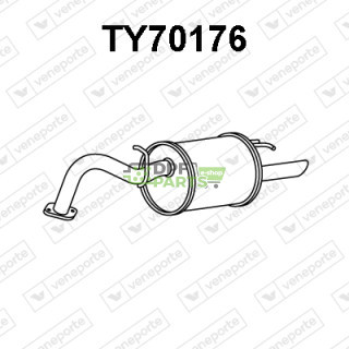 Tlumič TOYOTA - 174300Q020 174300Q050 174300Q070