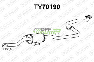 Tlumič TOYOTA - 174100Q070 174100Q100