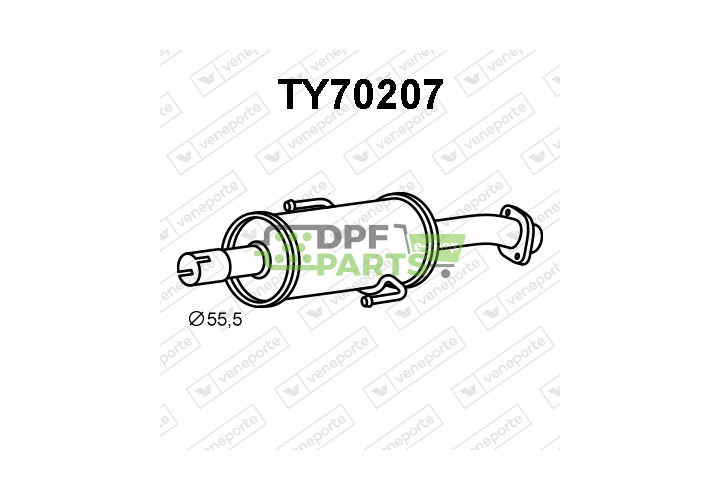 Tlumič LEXUS / TOYOTA - 174100T510 1741037520
