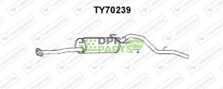 Tlumič TOYOTA / VOLKSWAGEN - 174305B041 174305B042 174305B043