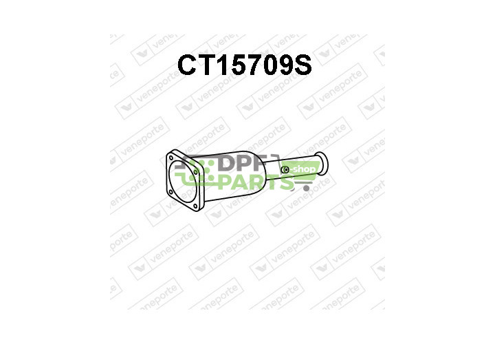 Filtry pevných částic DPF CITROËN / FIAT / LANCIA / PEUGEOT - 1400592880 1611323380 1731LN
