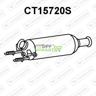 Filtry pevných částic DPF CITROËN / MITSUBISHI / PEUGEOT - 1583A016 1583A083 1731QK