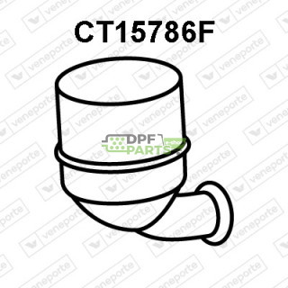 Filtry pevných částic DPF CITROËN / PEUGEOT - 1606857180 1731YQ 174059
