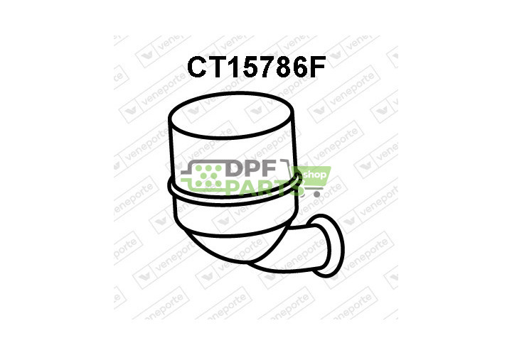Filtry pevných částic DPF CITROËN / PEUGEOT - 1606857180 1731YQ 174059