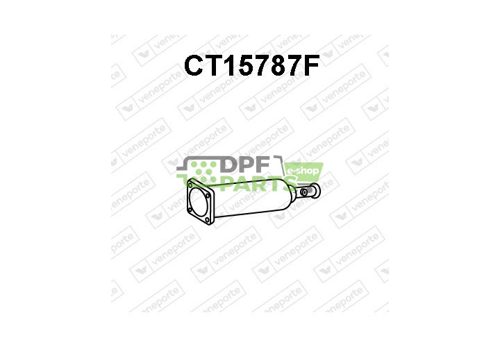 Filtry cząstek stałych DPF CITROËN / PEUGEOT - 1706G4 1731NR 1731SA
