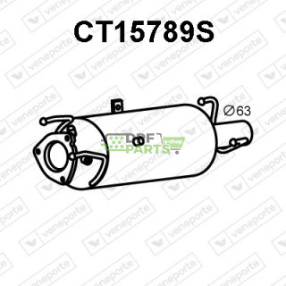 Filtry cząstek stałych DPF CITROËN / FIAT / PEUGEOT - 1356537080 1360271080 1367601080