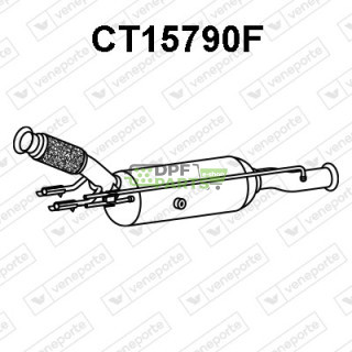 Filtry pevných částic DPF CITROËN / DS / PEUGEOT - 1606426880 1606855580 1608523980