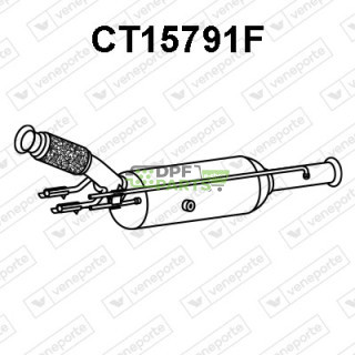 Filtry pevných částic DPF CITROËN / PEUGEOT - 1606905780 1608520780 1611180380